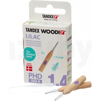 Tandex Woodi 1,4 mezizubní kartáček 6 ks