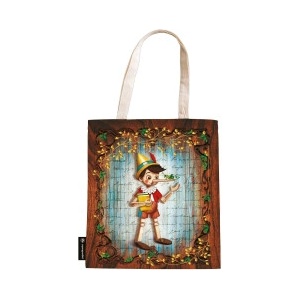 Paperblanks Carlo Collodi, Pinocchio Canvas Bag by Paperblanks (Fairy Tale Collection) | Paperblanks