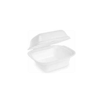 COpack - Menu box na hamburger velký, bílý 155 x 155 x 80 mm (125 ks)