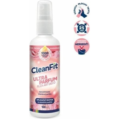 Cleanfit ultraparfém Růže Art Deco 100 ml