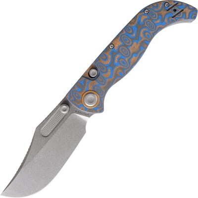 Vosteed S35VN Stonewash Modrá Oceán Micarta A3903
