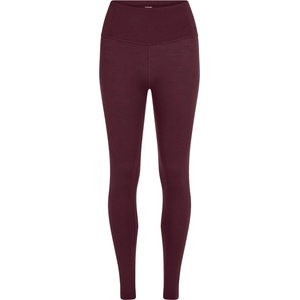 Icebreaker Дамско мериносово термобельо Icebreaker Women's Merino 200 Oasis High Rise Leggings Merino base layer - Dark Berry - размер XL (115-2666-0315)