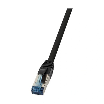 LogiLink Patchkabel CAT6A S/FTP AWG27f. 5, 00m Industrie schw (CQ6075S) (CQ6075S) (CQ6075S)