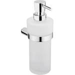 Nimco Bormo - Дозатор за сапун с държач, матирано стъкло/хром BR 11031W-T-26 (BR 11031W-T-26)