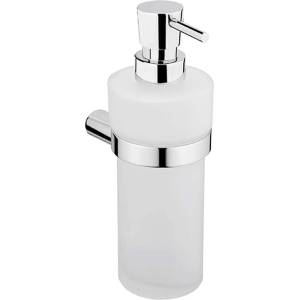 Nimco Bormo - Дозатор за сапун с държач, матирано стъкло/хром BR 11031W-T-26 (BR 11031W-T-26)
