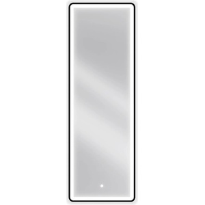 Mexen Coro баня огледало с подсветка 50 x 150 см, LED 6000K, антиконденз, черна (9817-050-150-611-70)