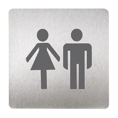 Sanela - Piktogram – WC muži aj ženy SLZN 44AD