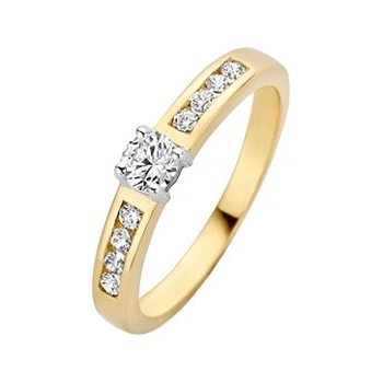 Blush Златен дамски пръстен Blush 1125BZI (1125BZI)