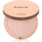 PUPA Milano Wonder Me Glow компактна озаряваща пудра цвят 101 - Rose Gold 7.5 гр
