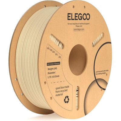 Elegoo PLA+ -1.75mm-1KG-Cardboard Spool-Beige (50.203.0235)