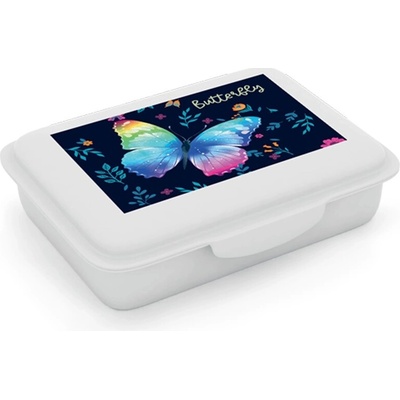 Karton P+P Desiatový box Motýl 2