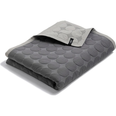HAY Pléd Mega Dot dark grey 195x245