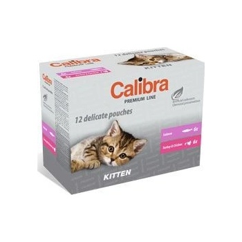 Calibra Cat Premium Kitten 6 x 12 x 100 g