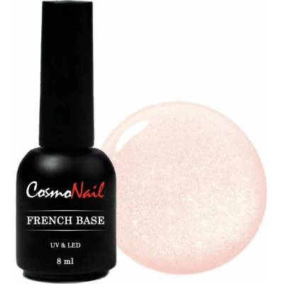COSMONAIL French Base Glitter 018 Old Rose Glitter, 8 ml