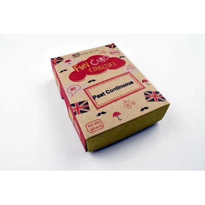 Fun Card English Past Continuous