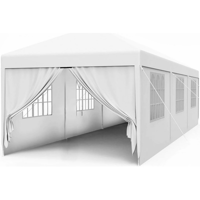 Crossheim Párty-stan XXL Garden UV ochrana 50+ 3 x 9 m bílý – Zboží Dáma