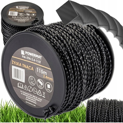 Žacia struna do krovinorezu 2.4mm 115m 4-hranná PM-ZTN-2.4-115T