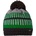 maximo Детска зимна шапка (beanie) maximo Kids' Beanie with Pom-pom Beanie - Espresso / Medium Green - размер 47-49 cm (904-5109-0211)