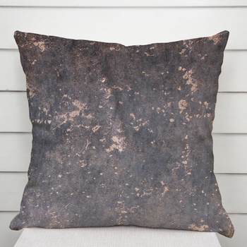 Biante Zamatová Isabela IBL-004 Gold Design tmavo sivá 40 x 40 cm