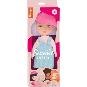 Orange Toys Комплект дрехи за кукла Orange Toys Sweet Sisters - Синя рокля без ръкави (S13)