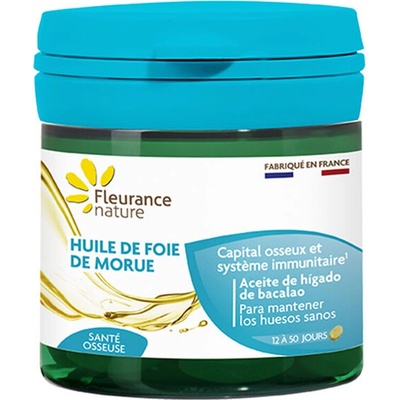 Fleurance Nature Масло от черен дроб на треска 50 софтгел капсули | Fleurance Nature (131339 (13133) FN)