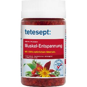 tetesept Сол за вана за отпускане на мускулите - 100 г