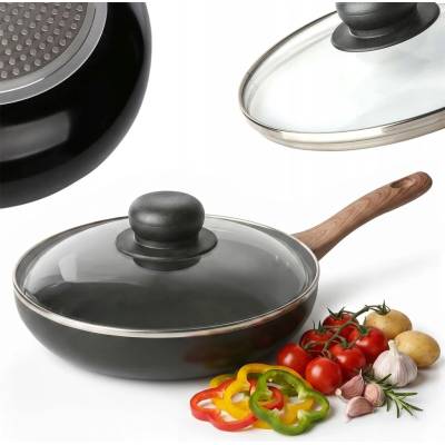 Tradiční pánev Altom Design Natura Light 24 cm s nepřilnavým povrchem, kulatá