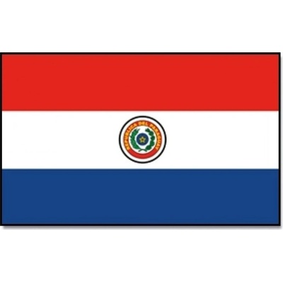 Vlajka Paraguay 30 x 45 cm na tyčce