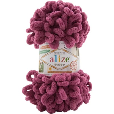 Alize Puffy 974 Červené hrozny