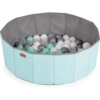 Moni Toys Сгъваем басейн с 90 бр. топки мента (110408)