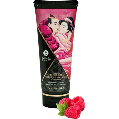 Shunga - масажен крем - малина (200ml)