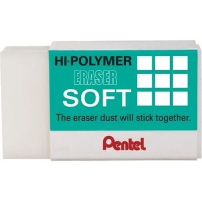 Pentel Гума Pentel Zes08 Hi-Polymer Soft, цена за 1бр
