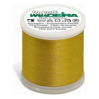Vyšívací nit Madeira Rayon č.40 (1000m) barva 1159 mustard