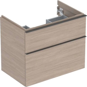Geberit iCon - Шкаф за умивалник, 74x62x48 cm, 2 чекмеджета, дъб 502.304. JH. 1 (502.304.JH.1)