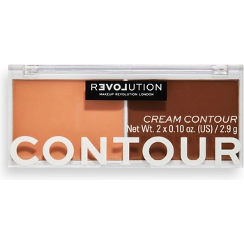 Revolution RELOVE By Revolution Cream Contour Duo Medium Палитра 5, 8gr