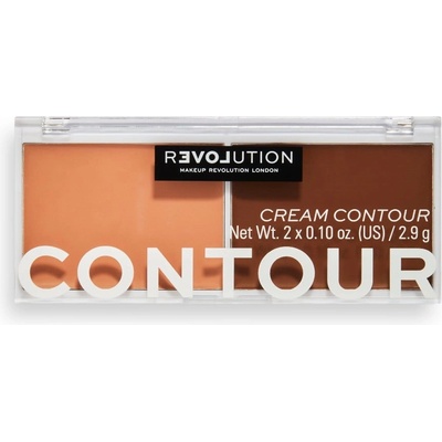 Revolution RELOVE By Revolution Cream Contour Duo Medium Палитра 5, 8gr