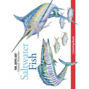 Saltwater Fish Coloring Book | Jo Warren, Tim Jeffs (2021)