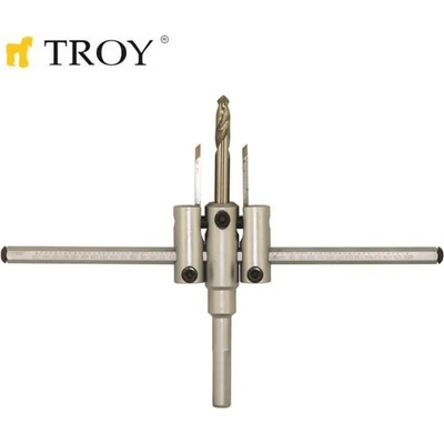 TROY Регулируем резец за кръгли отвори (40-200mm) (T 27402)