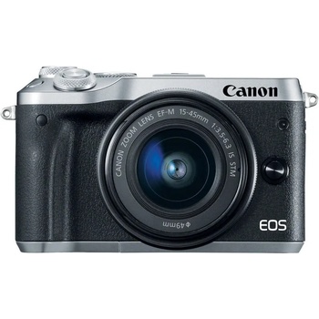 Canon EOS M6 +EF-M 15-45mm IS STM Silver (1725C012AA)