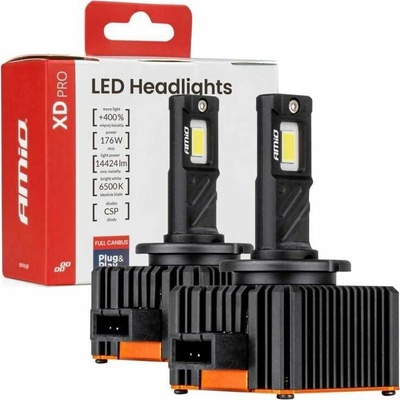 AMIO LED žiarovky D3S 7212 LM XD FULL CANBUS, 2 ks AM04681