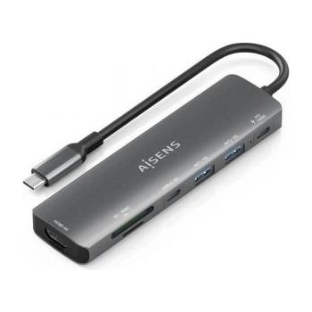 AISENS USB извод Aisens 7 EN 1 Сив 100 W