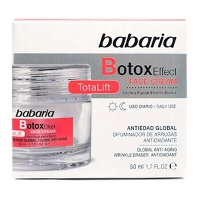 Babaria Botox Effect pleťový krém den a noc 10 ml