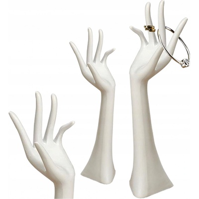 DekorStyle stojan na šperky Hand bílý