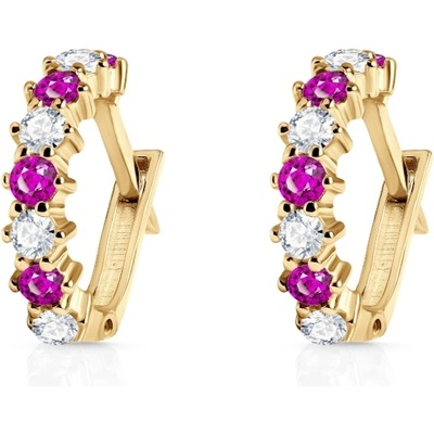 SAVICKI Обеци на Савицки: злато, цирконий