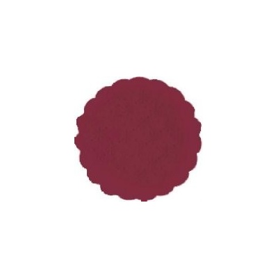 Rozetky papírové 9cm bordo (cena za 500ks) - 36.0038