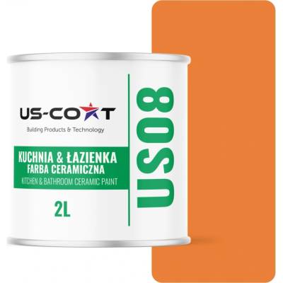 Barva keramická US-Coat oranžová intenzivní 2 l matná