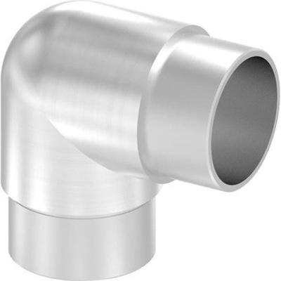 Feldmann Nerezová spojka madla zábradlia pr.42,4 mm 56167-320 zaoblená 90°, AISI 304 brus