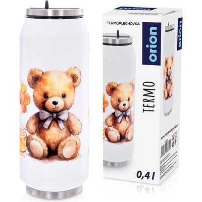 Orion termohrnek plechovka 400 ml medvídek