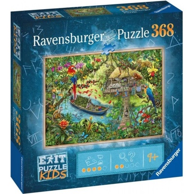 RAVENSBURGER Únikové EXIT Kids Expedice do džungle 368 dielov