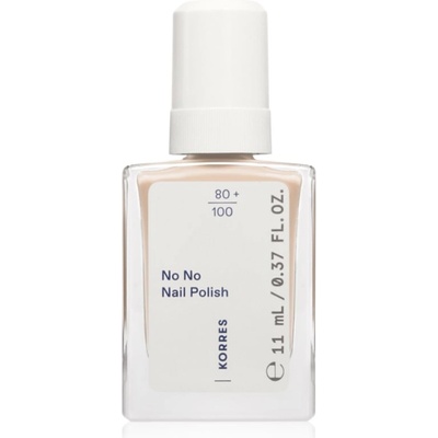 KORRES No No Nail Polish подхранващ лак за нокти цвят 04 Jelly Peach 11ml